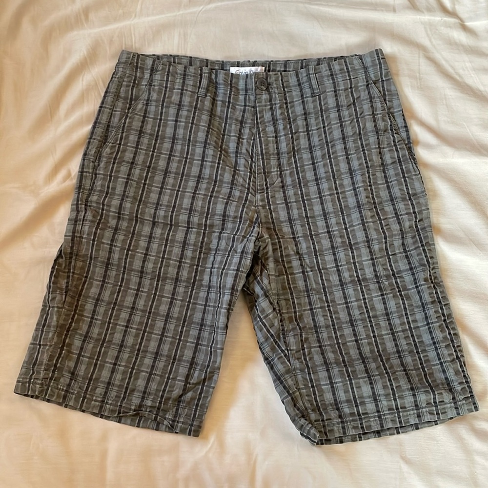 Grey/Black Shorts - Calvin Klein - 34